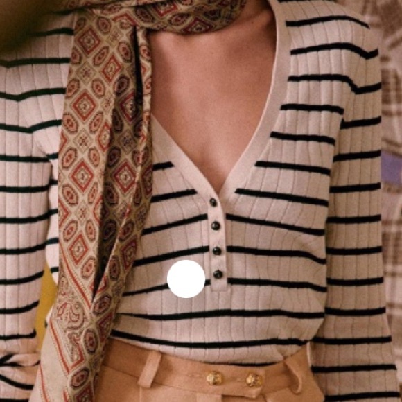 Sézane Lou shirt - Picture 3 of 8